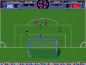 World Soccer Finals screen shot game playing